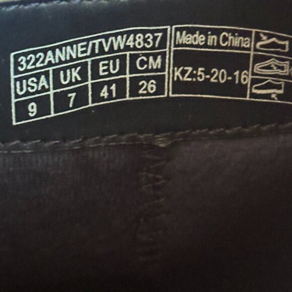 Vionic Anne Navy Faux Suede Booties Size 9 - Picture 6 of 8